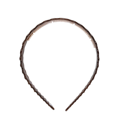 Starlet Headband in Scalloped Amber 