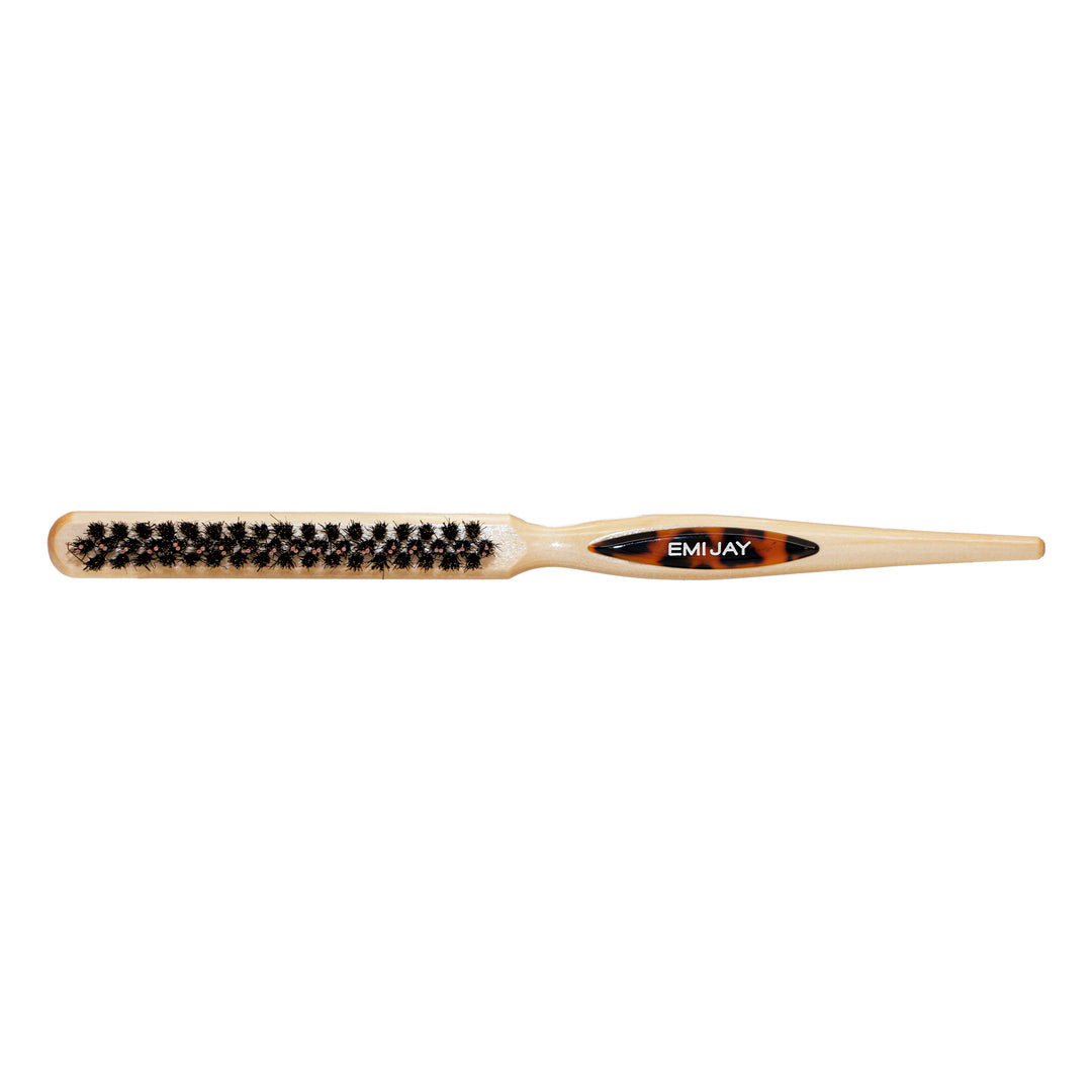 Styling Brush in Tortoise bristle view
