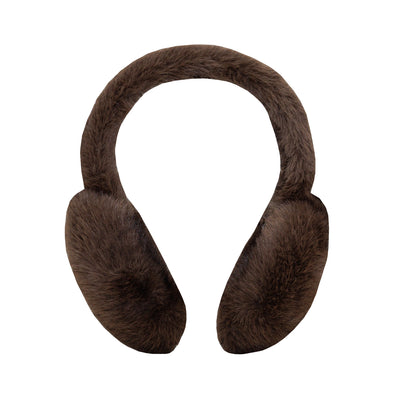 Sugar Muffs faux fur earmuffs in Espresso Martini