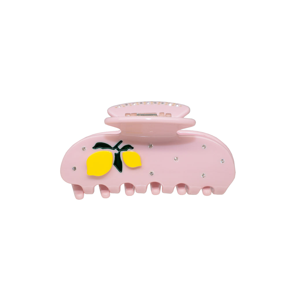 Sweetheart Hair Claw Clip in Pink Limonata ‐ Emi Jay