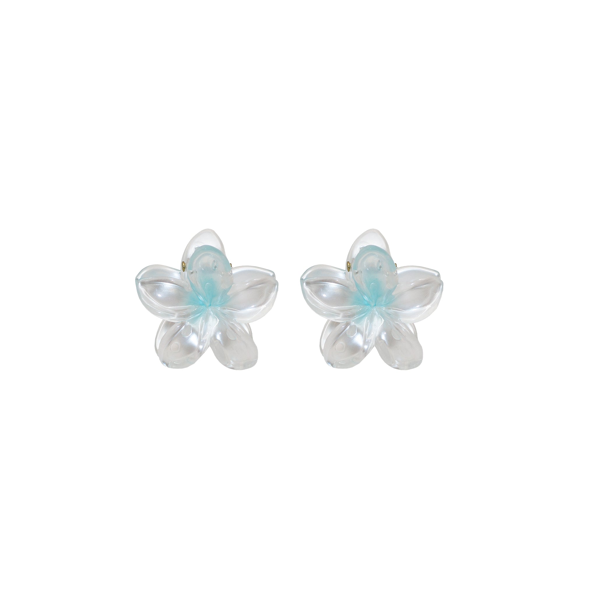 Baby Super Bloom Claw Clip Set in Aqua Pearl & Emi Jay