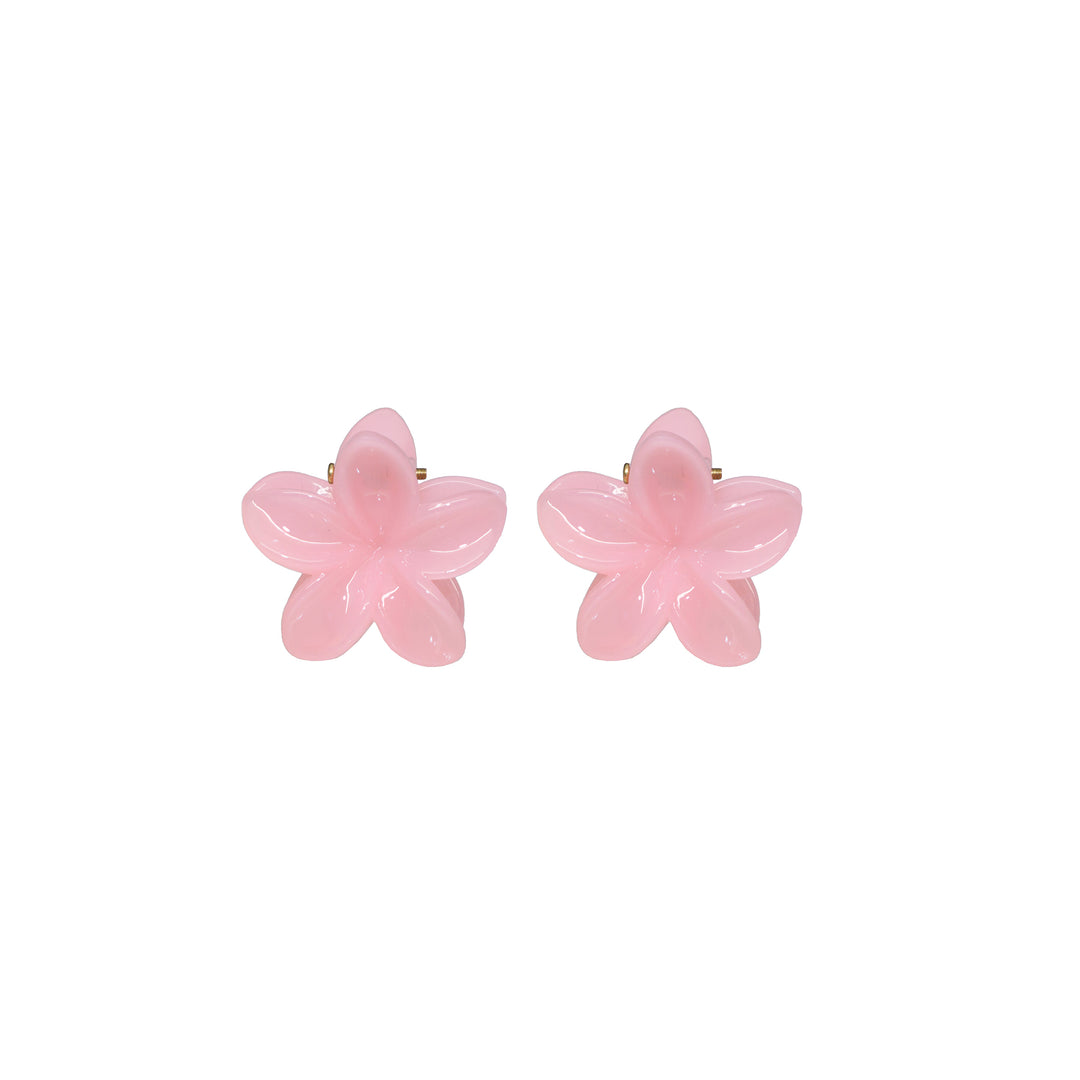 Baby Super Bloom Clip Set in Jelly Peach