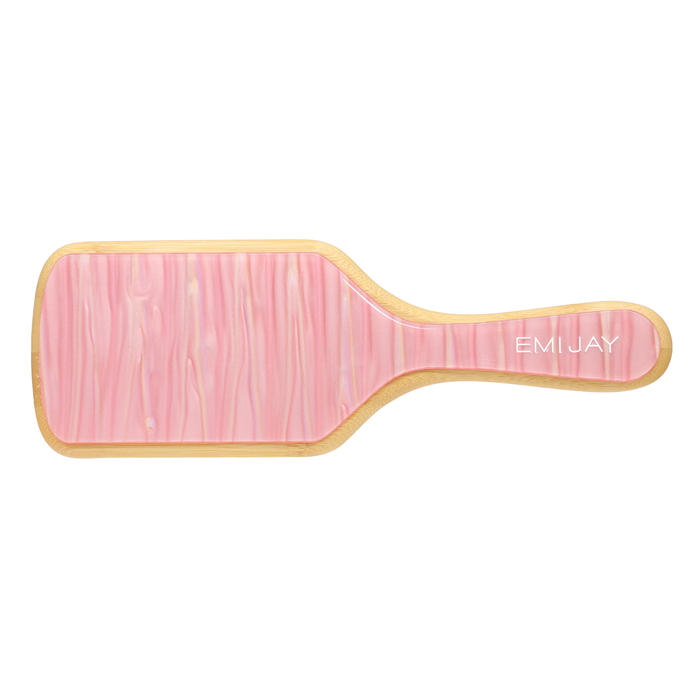 Bamboo Paddle Hair Brush in Lychee Baby ‐ Emi Jay