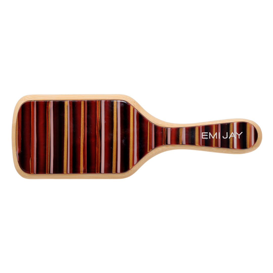 Bamboo Paddle Brush in Nightcap