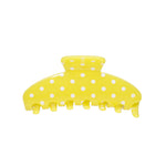 Big Effing Clip in Citrus Polka Dot