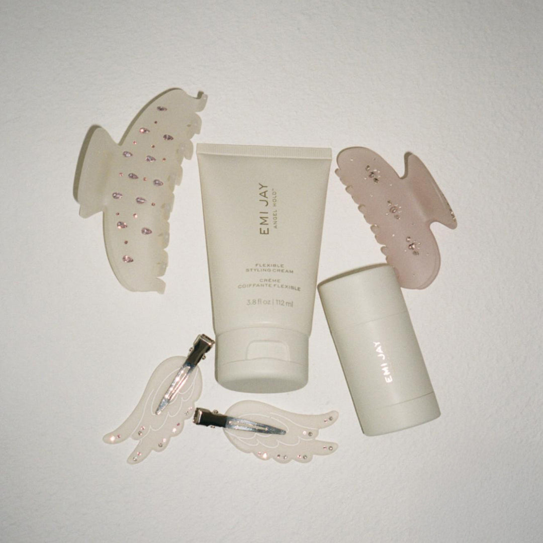 assorted emi jay hair care and clips