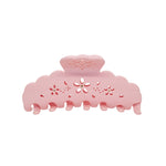 Big Effing Clip in Rose Fleur Eyelet