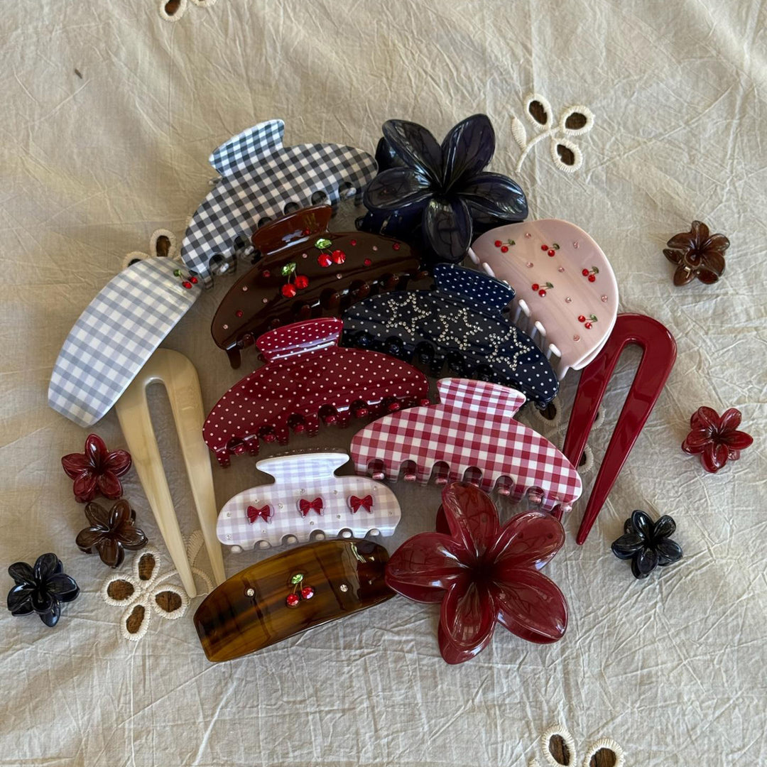 assorted sweet as pie hair accessories