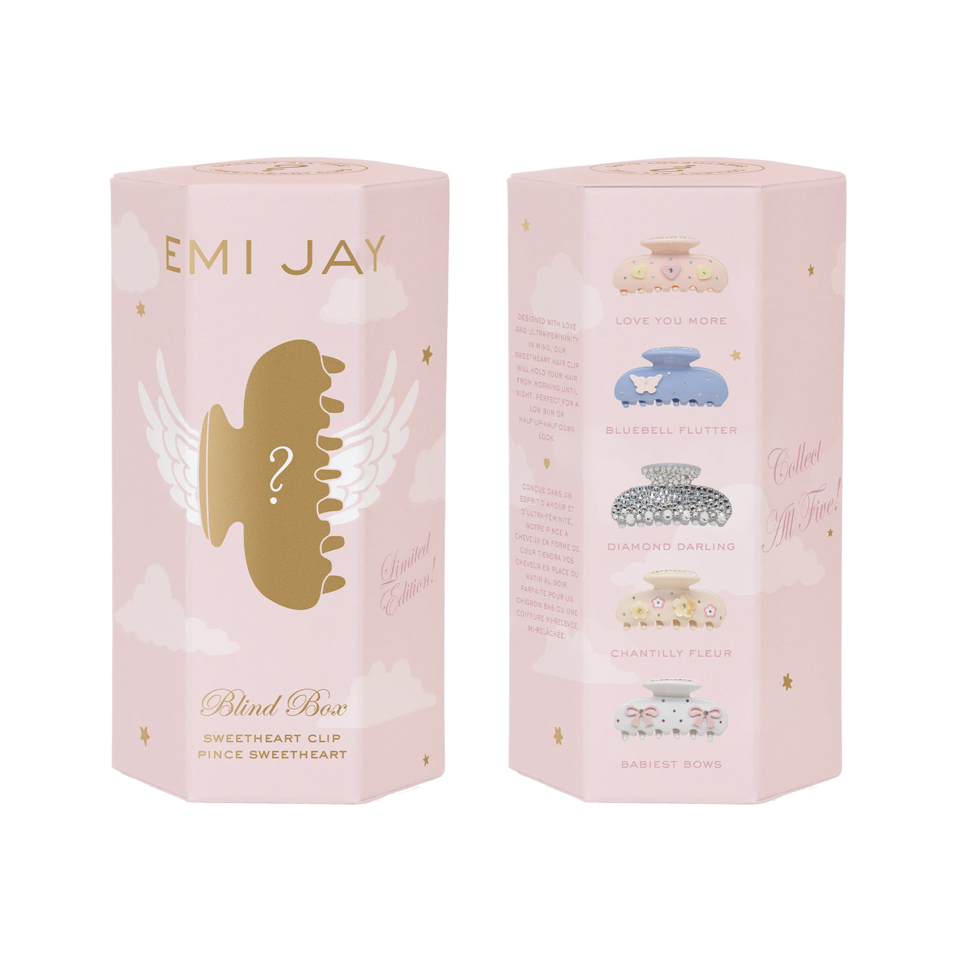 アルバム・スクラップ emi Blind Box Limited Edition Mystery Sweetheart Hair Claw Clip ‐ Emi Jay