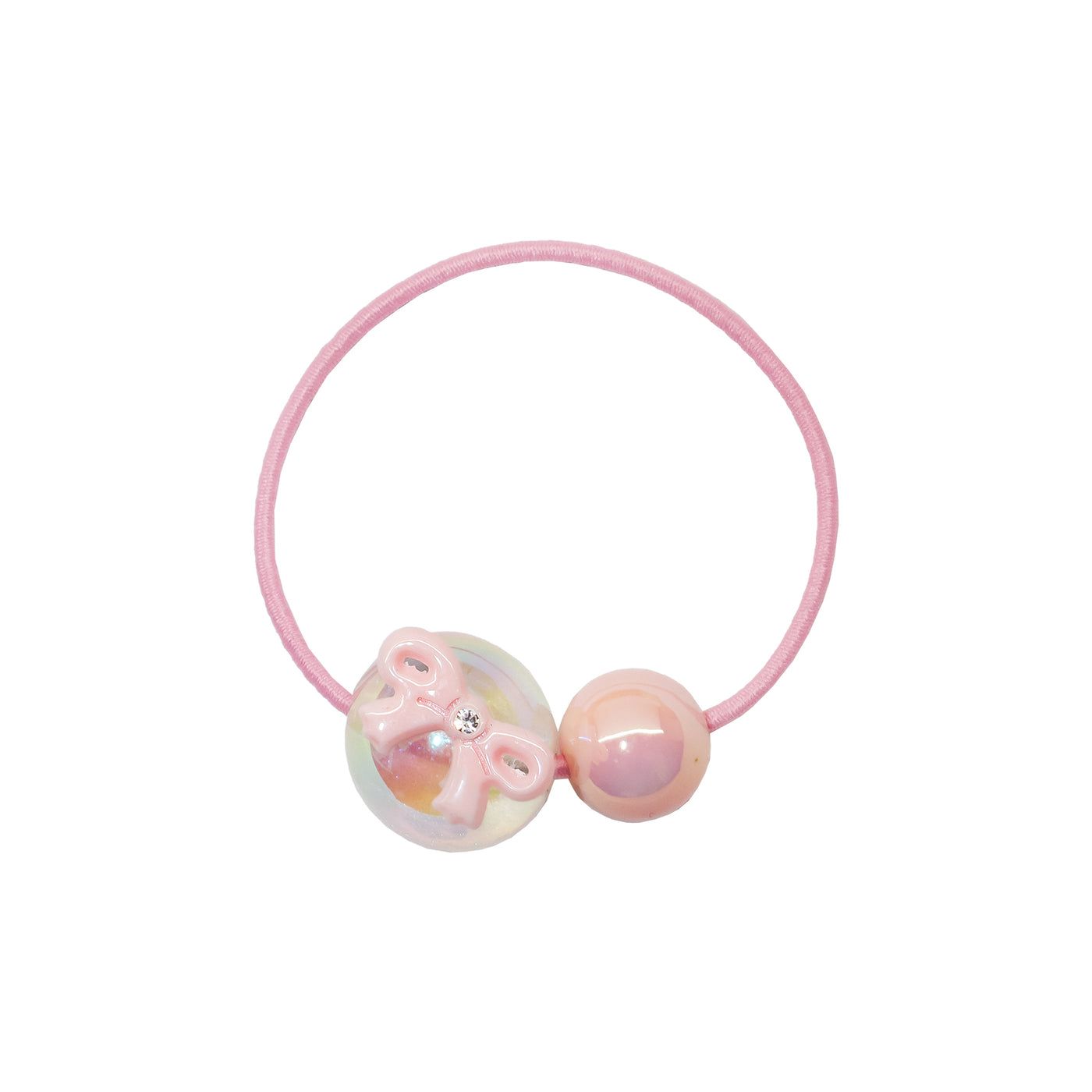 Bobble Hair Tie in Cotton Candy