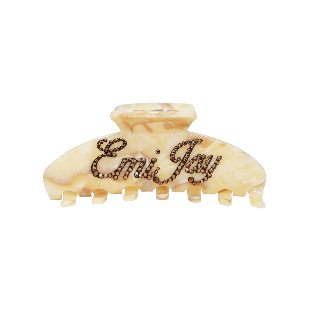Custom Big Effing Clip in Chantilly with Emi Jay in Topaz Stones