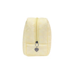 Eyelet Pouch in Citrine side view