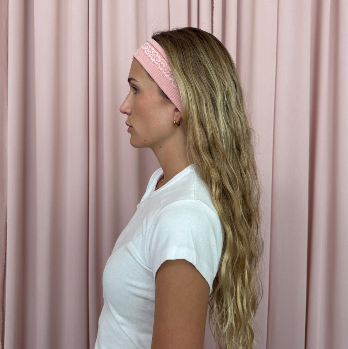 Infinity Headband in Blush & Emi Jay