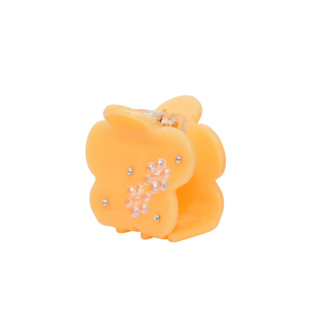 Midi Blossom Clip in Peach Bloom side view