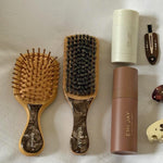 assorted hair care, accessories, and styling tools