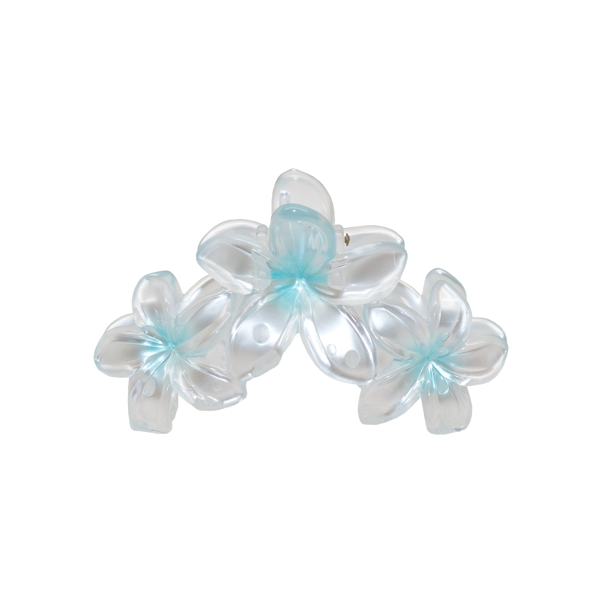 Miss Super Bloom Claw Clip in Aqua Pearl & Emi Jay