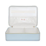 On The Way Vanity Case in Dream Cloud Blue open