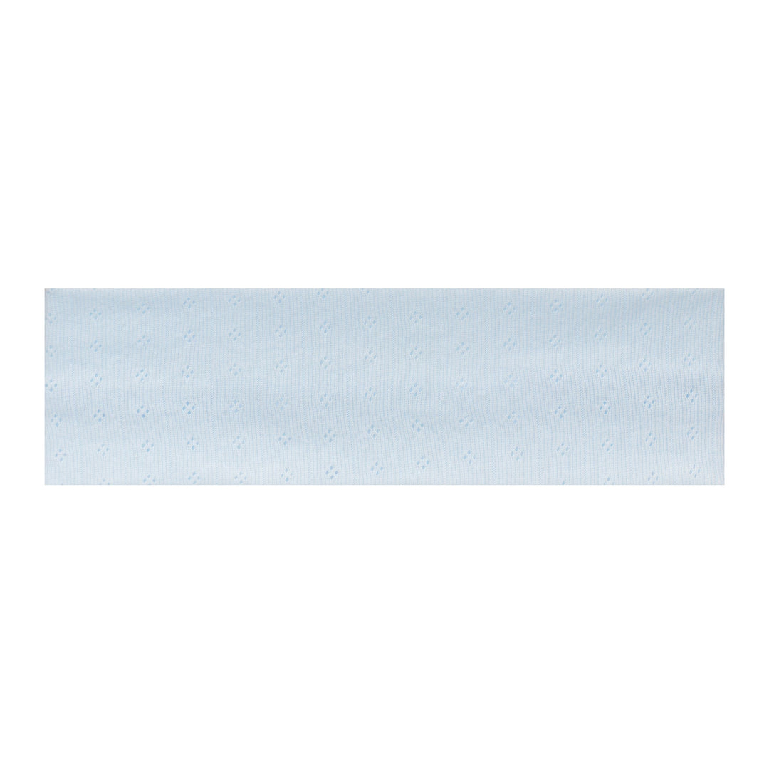 Pointelle Headband in Azure