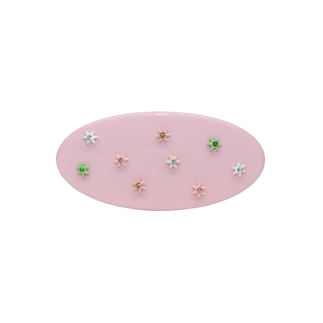 Ponytail Barrette in Full Bloom