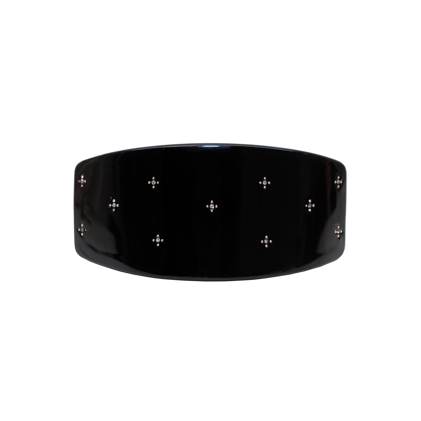 Ponytail Barrette in Midnight Magic