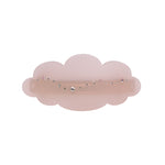 Ponytail Barrette in Pink Cloud