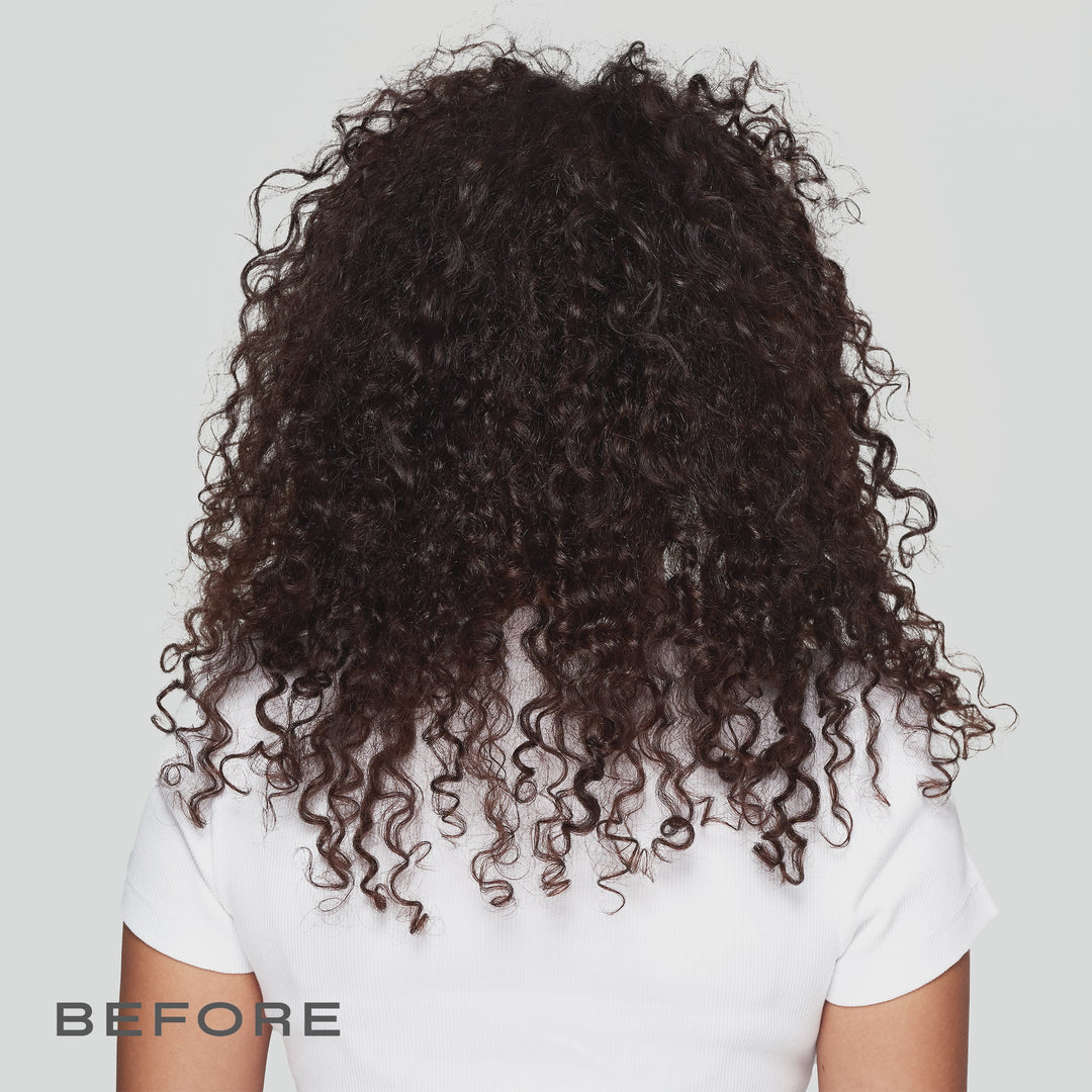 ava's hair before and after halo hair oil
