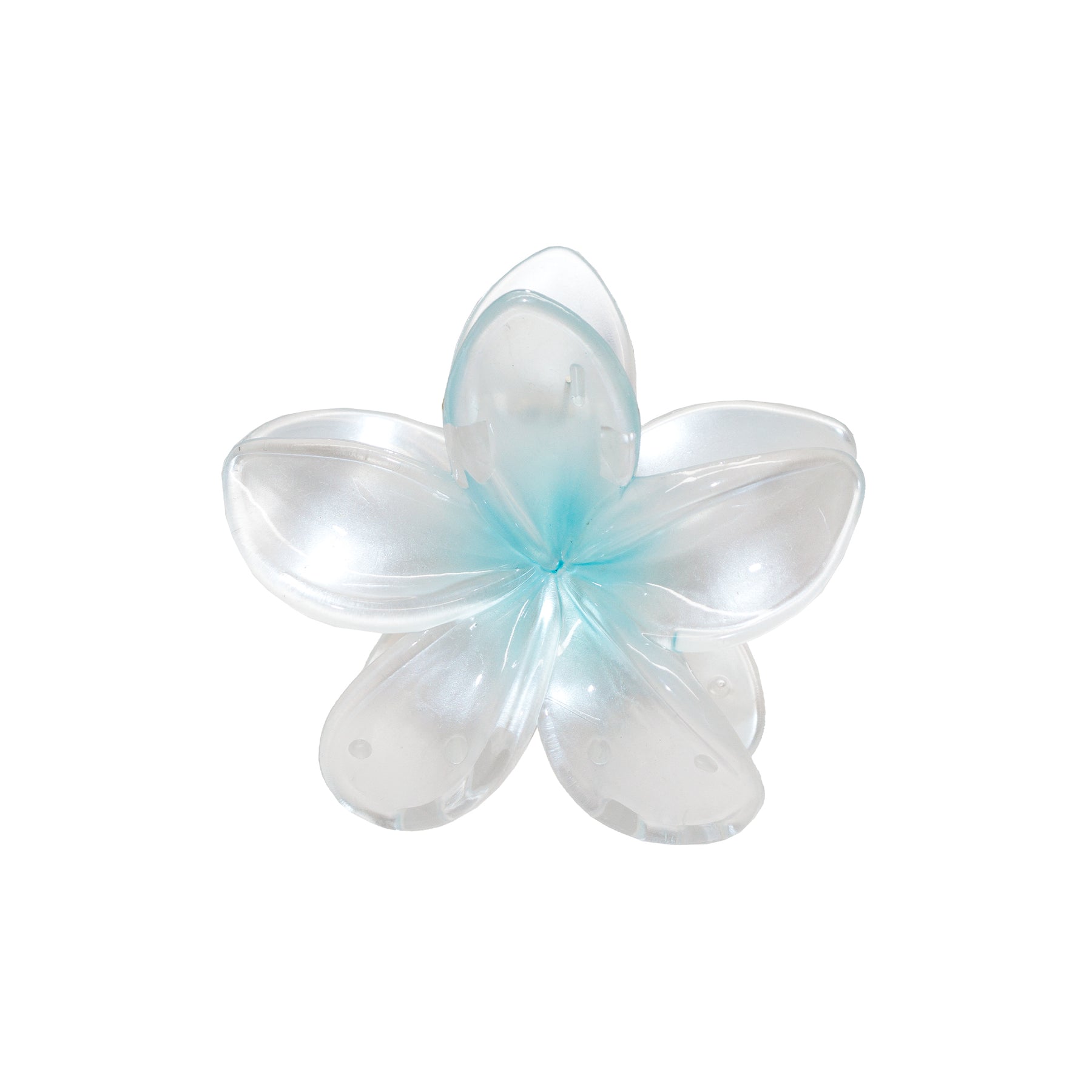 Super Bloom Claw Clip in Aqua Pearl & Emi Jay
