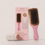 mini boar brush and angelstick with sweet and sleek box