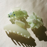 Sweetheart Clip in Melon Bloom with assorted hair accessories
