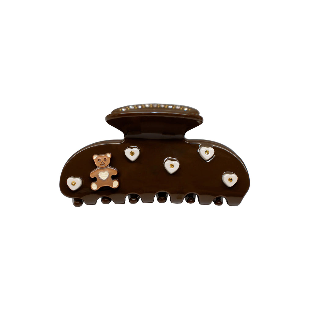 Sweetheart Hair Claw Clip in Toasted Teddy ‐ Emi Jay
