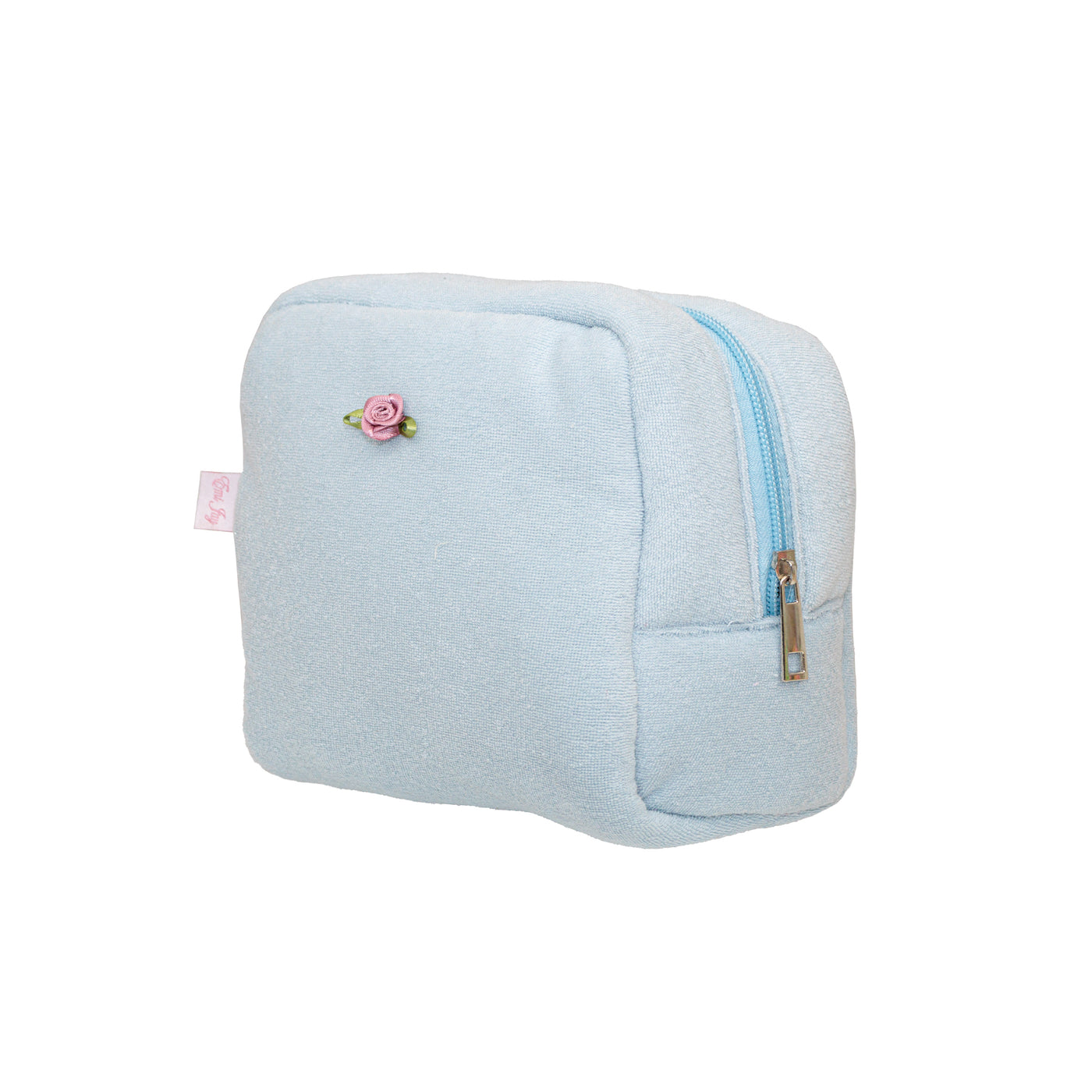Sweet Like Honey Pouch in Airy Blue side view