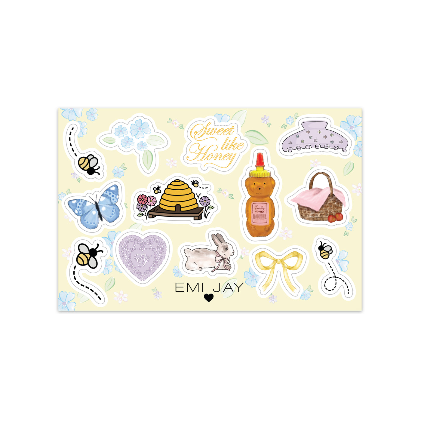 Sweet Like Honey Sticker Set