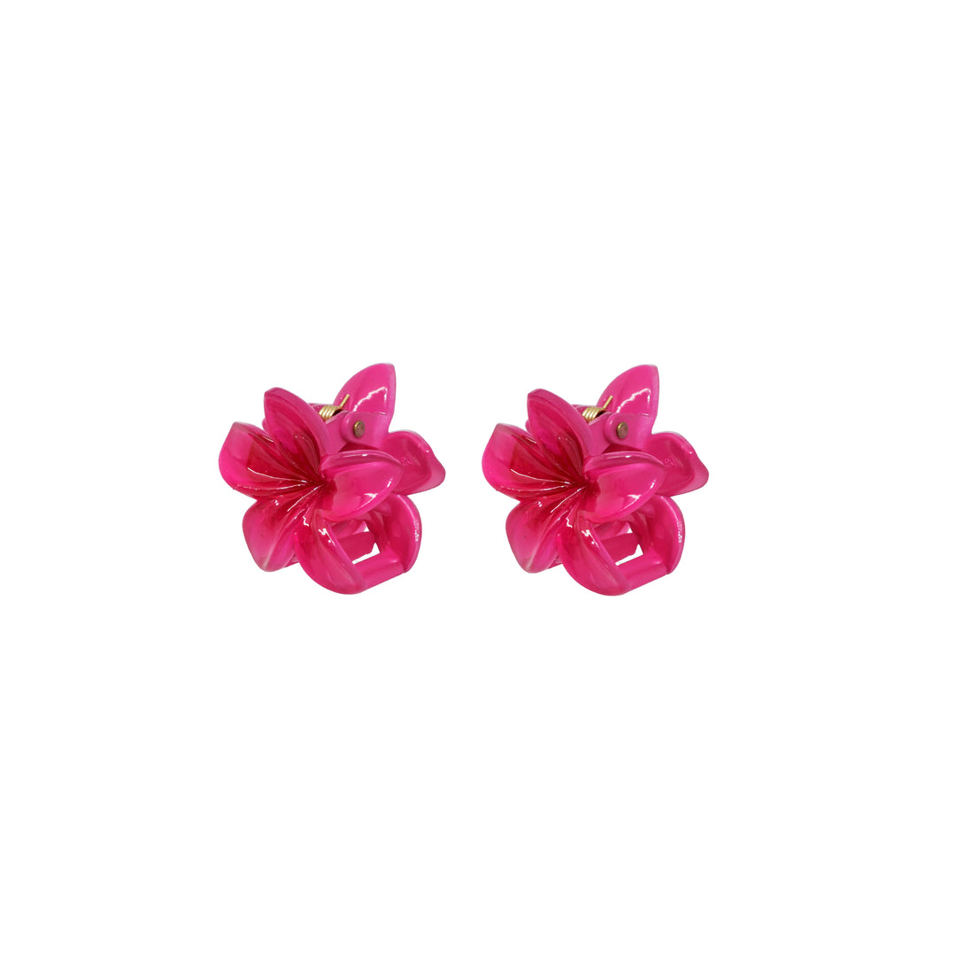 Baby Super Bloom Clip Set in Dragonfruit