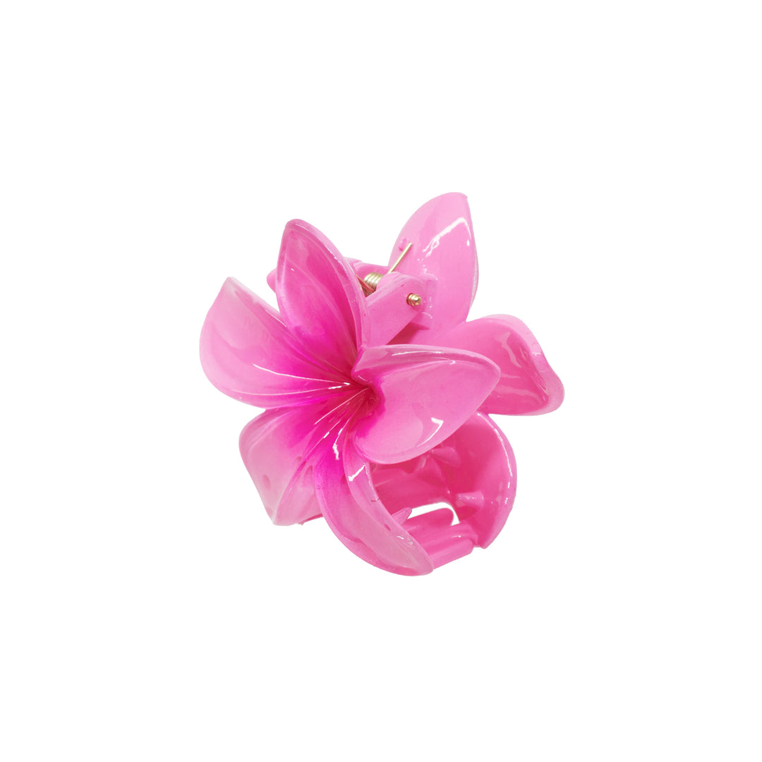 side view of Midi Super Bloom Clip in Dragonfruit