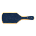 Bamboo Paddle Brush in Midnight Cowboy