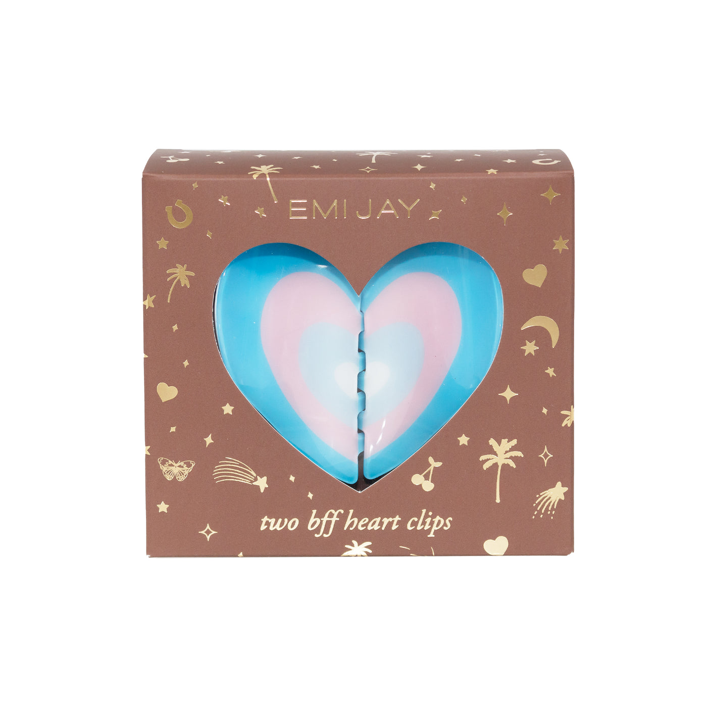 BFF Clip Set in Cheeky Gift Box with clips