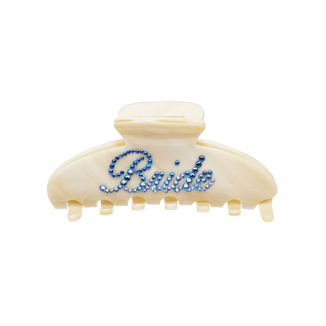 Big Effing Clip in Buttercream Bride