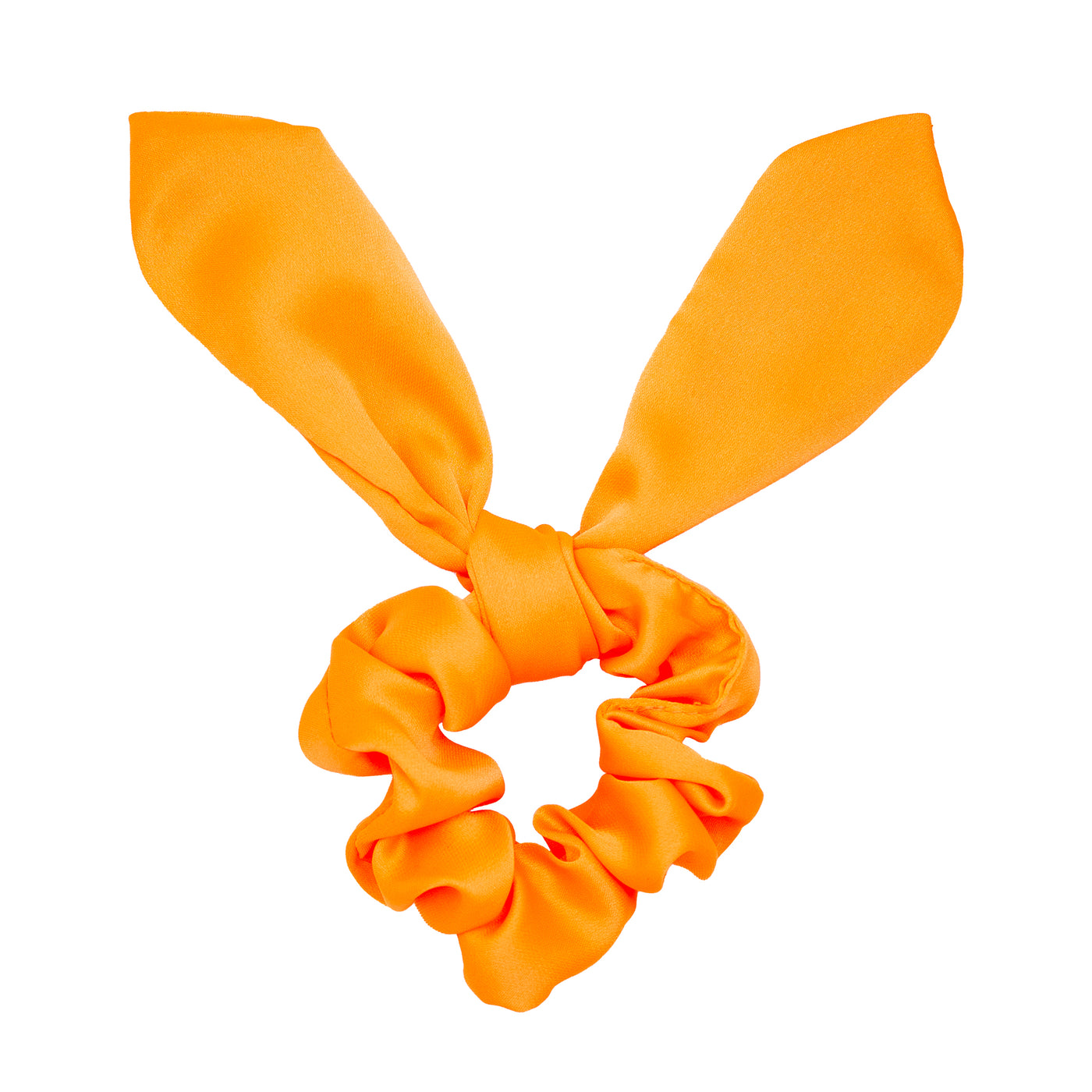 Capri Scrunchie in Neon Orange
