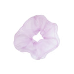 Cloud Scrunchie in Iris Silk Organza