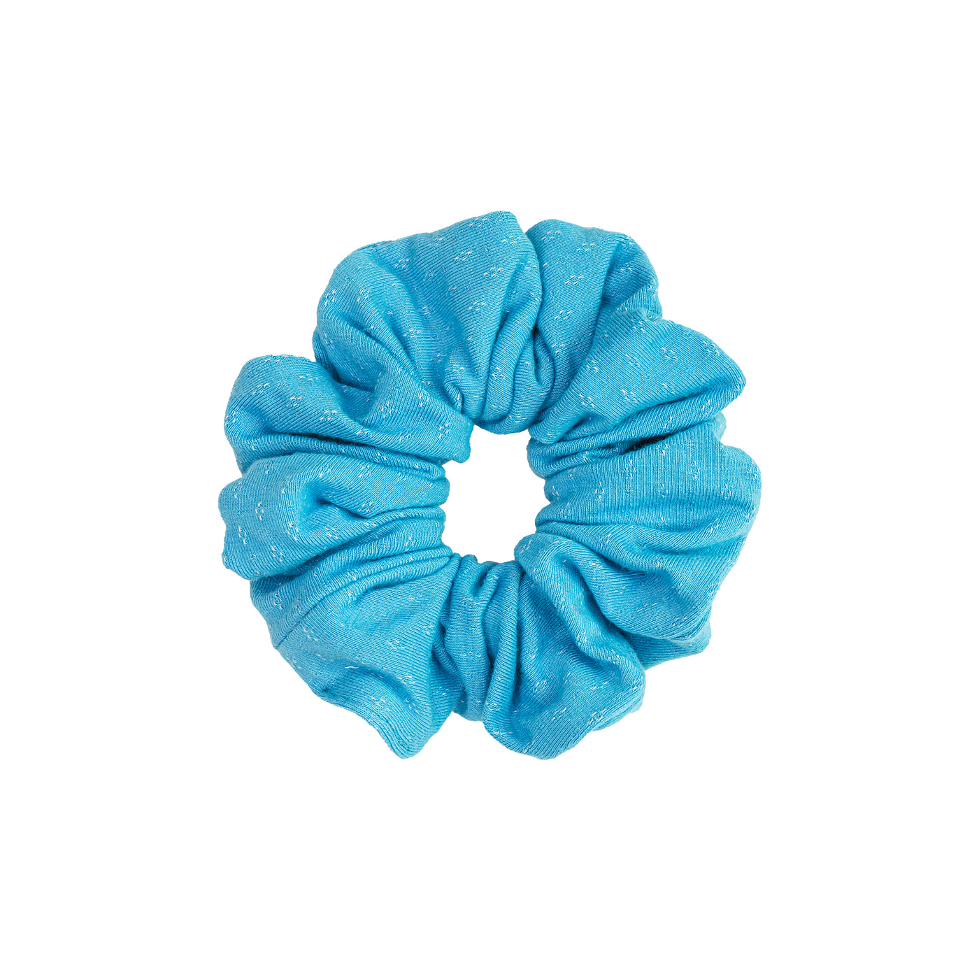 Cotton Scrunchie in Bluejay