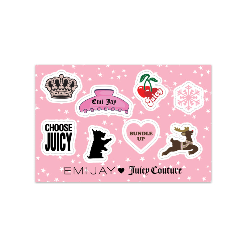 Juicy Couture Collection Sticker Pack