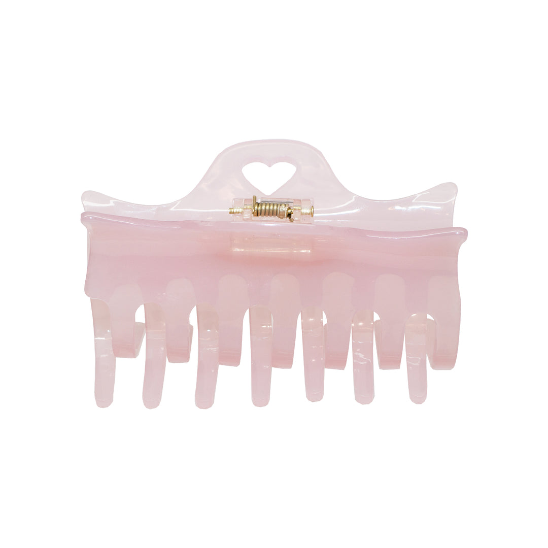 front view Heartbreaker Clip in Pink Vanilla