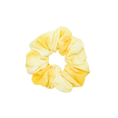 Tie Dye Scrunchie in Lemonade