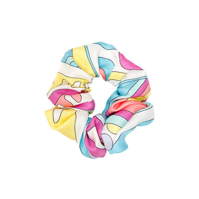 Vintage Pucci Scrunchie in Turquoise Multi Pucci