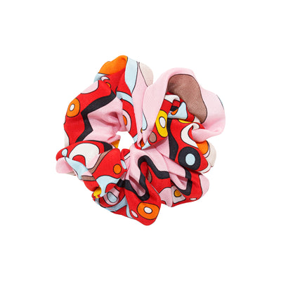 Vintage Pucci Scrunchie in Pink & Red