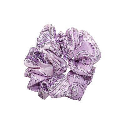 Vintage Versace Scrunchie in Lilac